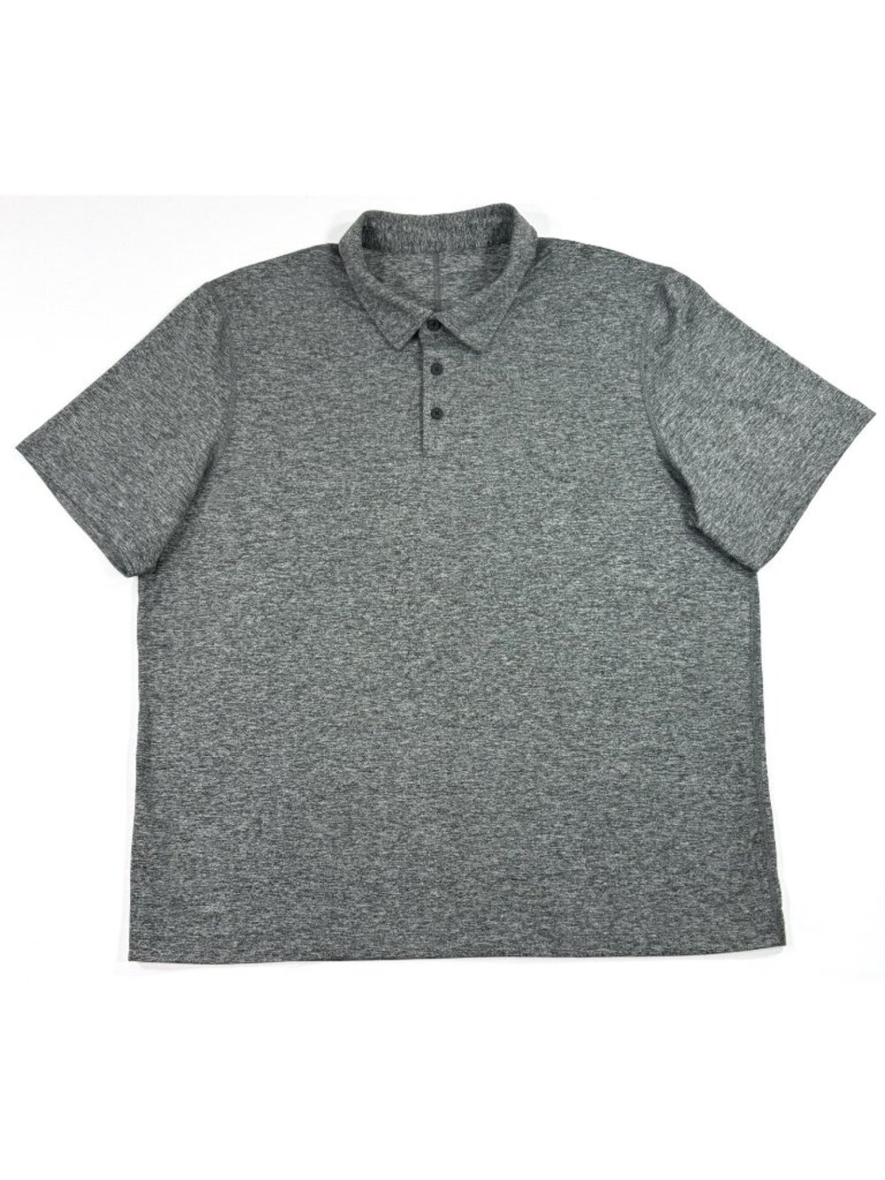 Lululemon Mens Polo Shirt Size 2XL Classic Fit Soft Jersey Golf Athleisure